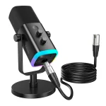 FIFINE AmpliGame AM8 XLR/USB Dynamic Microphone for Podcast Recording