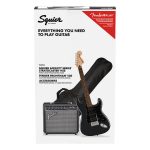Squier Affinity Series Stratocaster HSS Pack - Charcoal Frost Metallic with Laurel Fingerboard