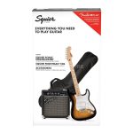 Squier Sonic Series Stratocaster Pack - 2-Color Sunburst