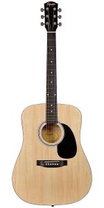 Squier by Fender SA-105 Acoustic Guitar – Natural