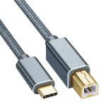 High Grade USB-C Cable for USB-MIDI & Audio Interfaces Gold Plated