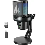 Maono DM40 Pro Hybrid Wireless/USB-C Microphone with AI Effects