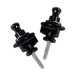 Quick Release Guitar Strap Locks - Pair - Black