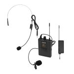 SGDR Wireless 2-in-1 Microphone System with Collar & Head Gear Mic