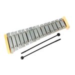15 Notes Xylophone with 2 Mallets Sticks