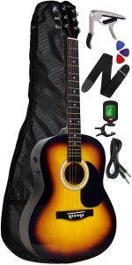 Martin-Smith W-100 Semi Acoustic Guitar Package