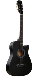 Student Semi Acoustic Guitar High Grade – Black