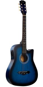 Student Semi Acoustic Guitar High Grade – Blue