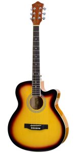 Acoustic Guitar Concert Cutaway – Sunburst